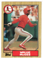 Willie McGee - St. Louis Cardinals (MLB Baseball Card) 1987 Topps # 440 Mint