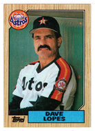 Dave Lopes - Houston Astros (MLB Baseball Card) 1987 Topps # 445 Mint