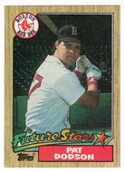 Pat Dodson - Boston Red Sox - Future Stars (MLB Baseball Card) 1987 Topps # 449 Mint