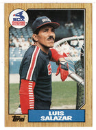 Luis Salazar - Chicago White Sox (MLB Baseball Card) 1987 Topps # 454 Mint