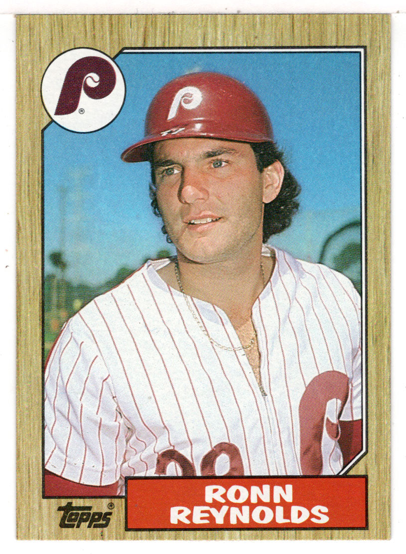 Ronn Reynolds - Philadelphia Phillies (MLB Baseball Card) 1987 Topps # 471 Mint