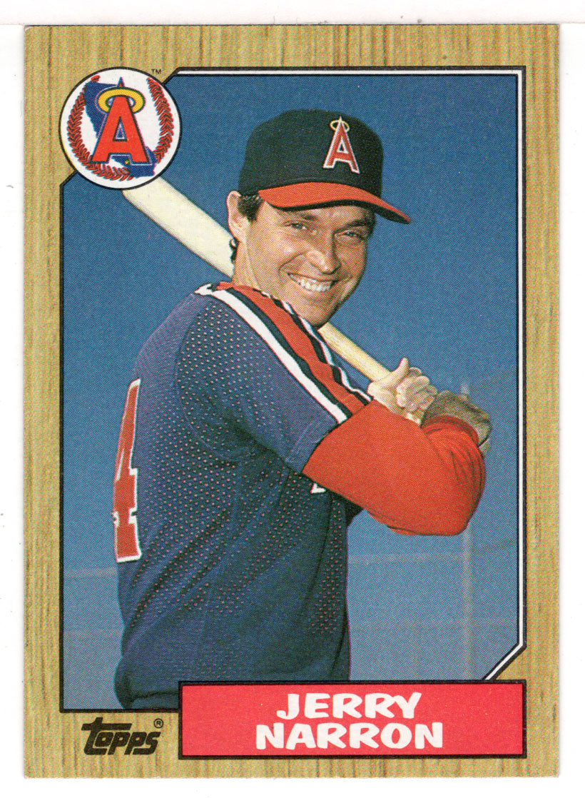 Jerry Narron - California Angels (MLB Baseball Card) 1987 Topps # 474 Mint