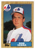 Bob Sebra - Montreal Expos (MLB Baseball Card) 1987 Topps # 479 Mint