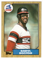 Daryl Boston - Chicago White Sox (MLB Baseball Card) 1987 Topps # 482 Mint