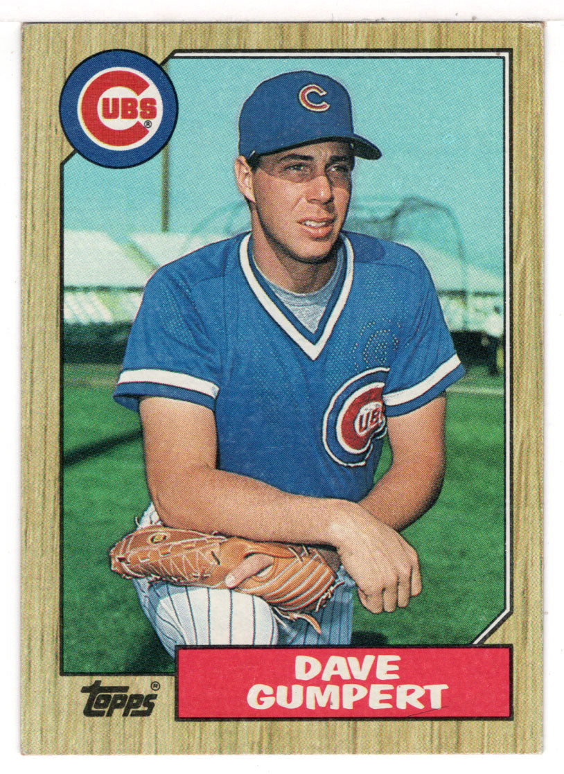 Dave Gumpert - Chicago Cubs (MLB Baseball Card) 1987 Topps # 487 Mint