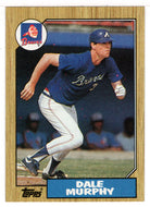Dale Murphy - Atlanta Braves (MLB Baseball Card) 1987 Topps # 490 Mint
