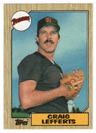 Craig Lefferts - San Diego Padres (MLB Baseball Card) 1987 Topps # 501 Mint