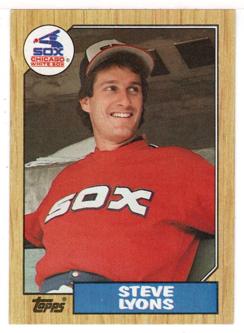 Steve Lyons - Chicago White Sox (MLB Baseball Card) 1987 Topps # 511 Mint