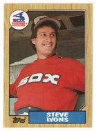 Steve Lyons - Chicago White Sox (MLB Baseball Card) 1987 Topps # 511 Mint