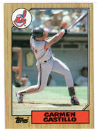 Carmen Castillo - Cleveland Indians (MLB Baseball Card) 1987 Topps # 513 Mint