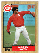 Mario Soto - Cincinnati Reds (MLB Baseball Card) 1987 Topps # 517 Mint