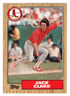 Jack Clark - St. Louis Cardinals (MLB Baseball Card) 1987 Topps # 520 Mint
