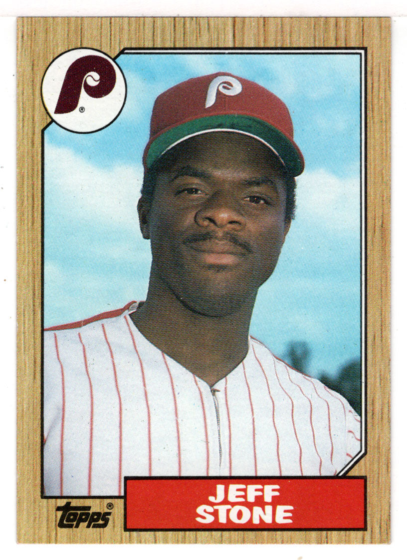 Jeff Stone - Philadelphia Phillies (MLB Baseball Card) 1987 Topps # 532 Mint