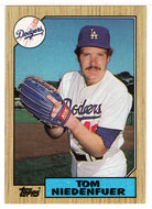 Tom Niedenfuer - Los Angeles Dodgers (MLB Baseball Card) 1987 Topps # 538 Mint