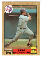 Pete Incaviglia RC - Texas Rangers (MLB Baseball Card) 1987 Topps # 550 Mint