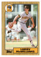 Larry McWilliams - Pittsburgh Pirates (MLB Baseball Card) 1987 Topps # 564 Mint