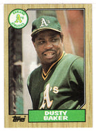 Dusty Baker - Oakland Athletics (MLB Baseball Card) 1987 Topps # 565 Mint
