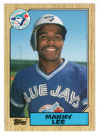 Manny Lee - Toronto Blue Jays (MLB Baseball Card) 1987 Topps # 574 Mint