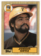 Junior Ortiz - Pittsburgh Pirates (MLB Baseball Card) 1987 Topps # 583 Mint