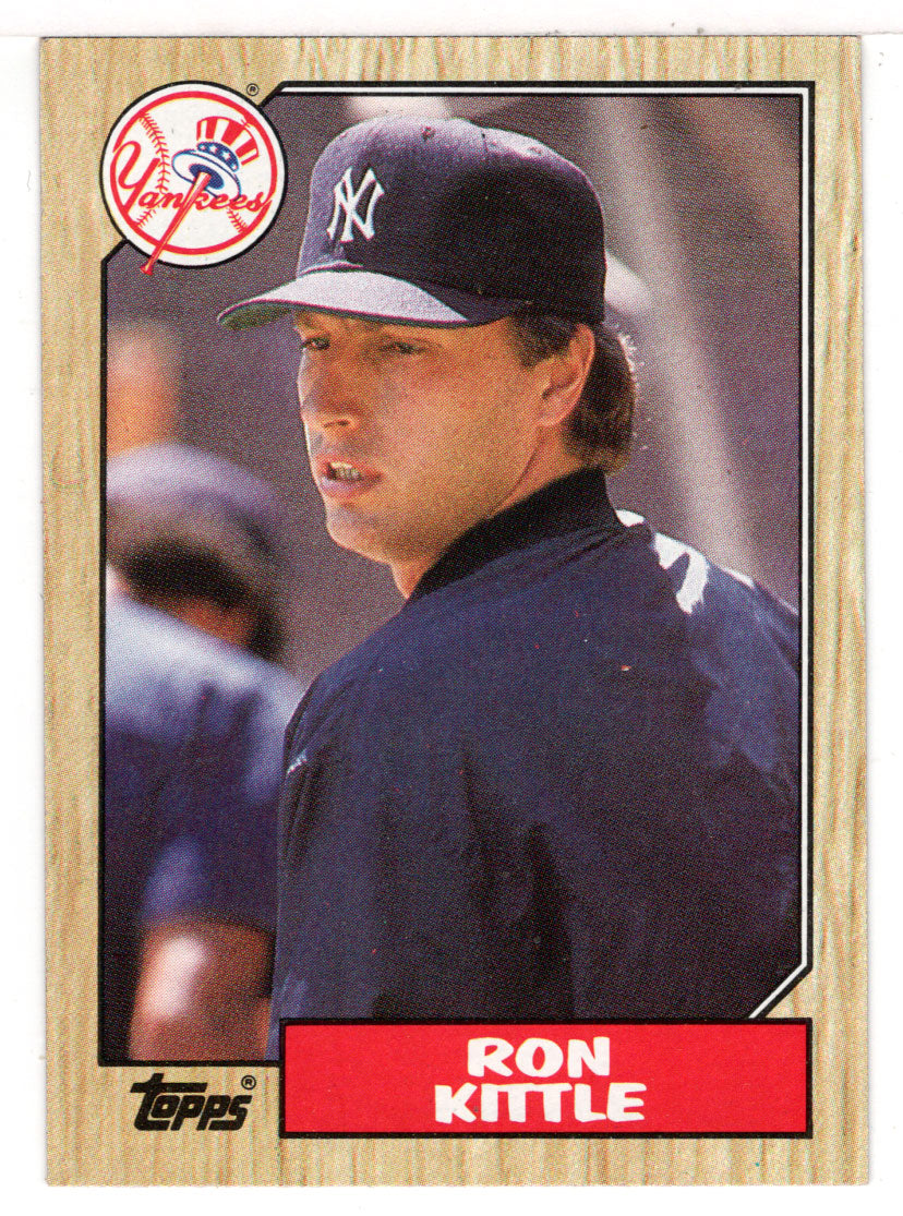 Ron Kittle - New York Yankees (MLB Baseball Card) 1987 Topps # 584 Mint