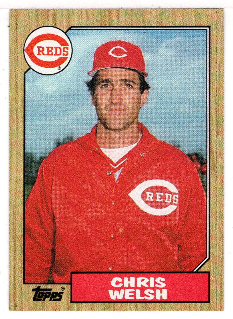 Chris Welsh - Cincinnati Reds (MLB Baseball Card) 1987 Topps # 592 Mint