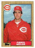 Chris Welsh - Cincinnati Reds (MLB Baseball Card) 1987 Topps # 592 Mint