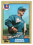 Chuck Tanner - Atlanta Braves - Team Checklist (MLB Baseball Card) 1987 Topps # 593 Mint