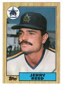 Jerry Reed - Seattle Mariners (MLB Baseball Card) 1987 Topps # 619 Mint