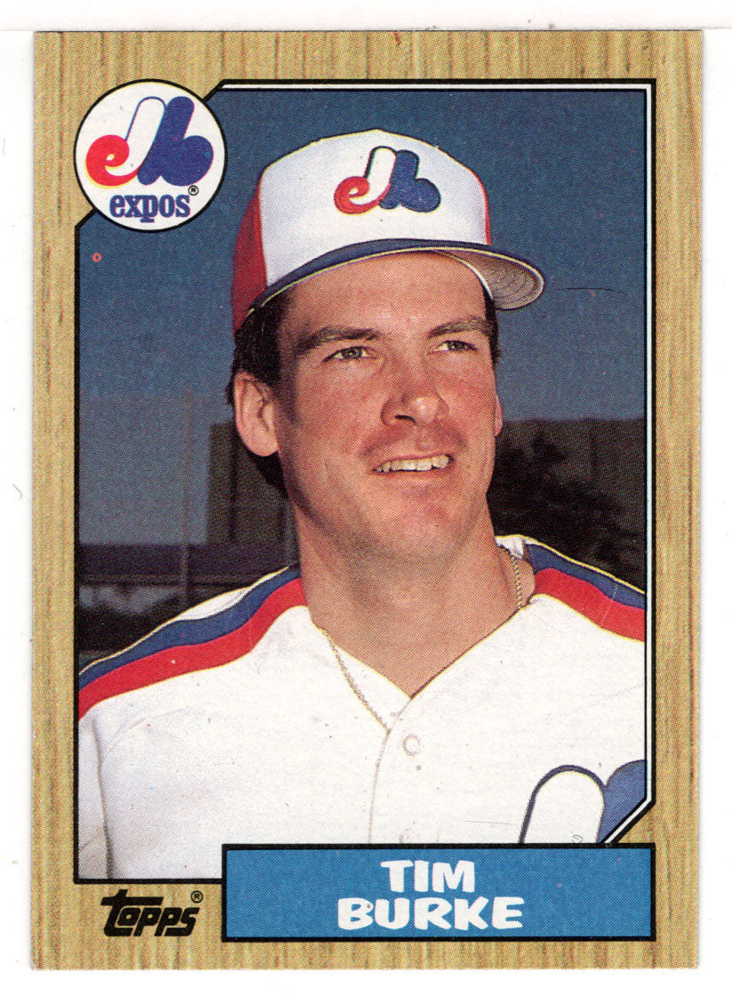 Tim Burke - Montreal Expos (MLB Baseball Card) 1987 Topps # 624 Mint