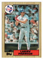 Larry Parrish - Texas Rangers (MLB Baseball Card) 1987 Topps # 629 Mint