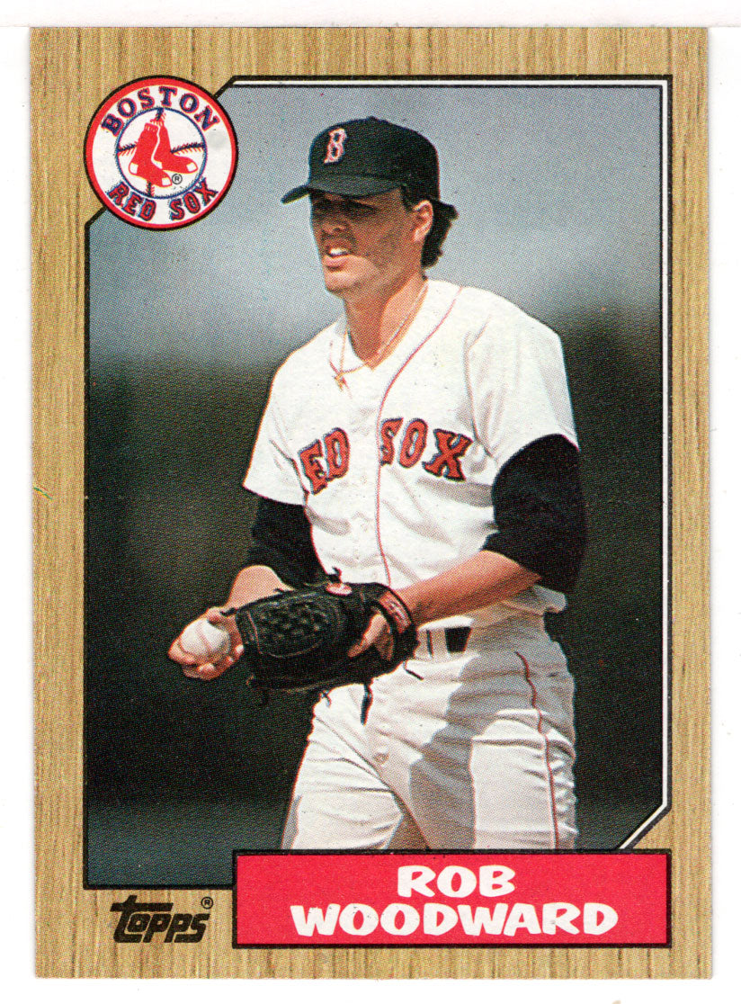 Rob Woodward - Boston Red Sox (MLB Baseball Card) 1987 Topps # 632 Mint