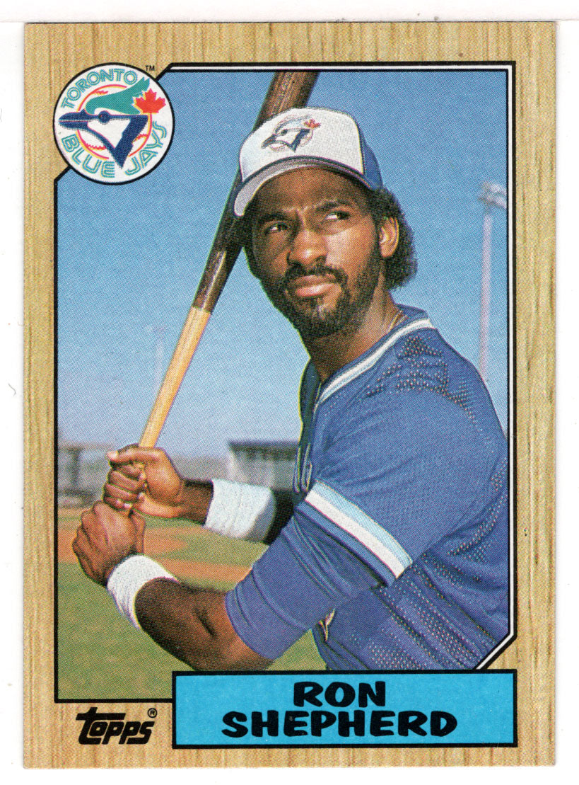 Ron Shepherd - Toronto Blue Jays (MLB Baseball Card) 1987 Topps # 643 Mint