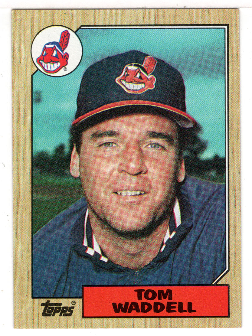 Tom Waddell - Cleveland Indians (MLB Baseball Card) 1987 Topps # 657 Mint