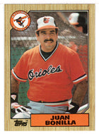 Juan Bonilla - Baltimore Orioles (MLB Baseball Card) 1987 Topps # 668 Mint