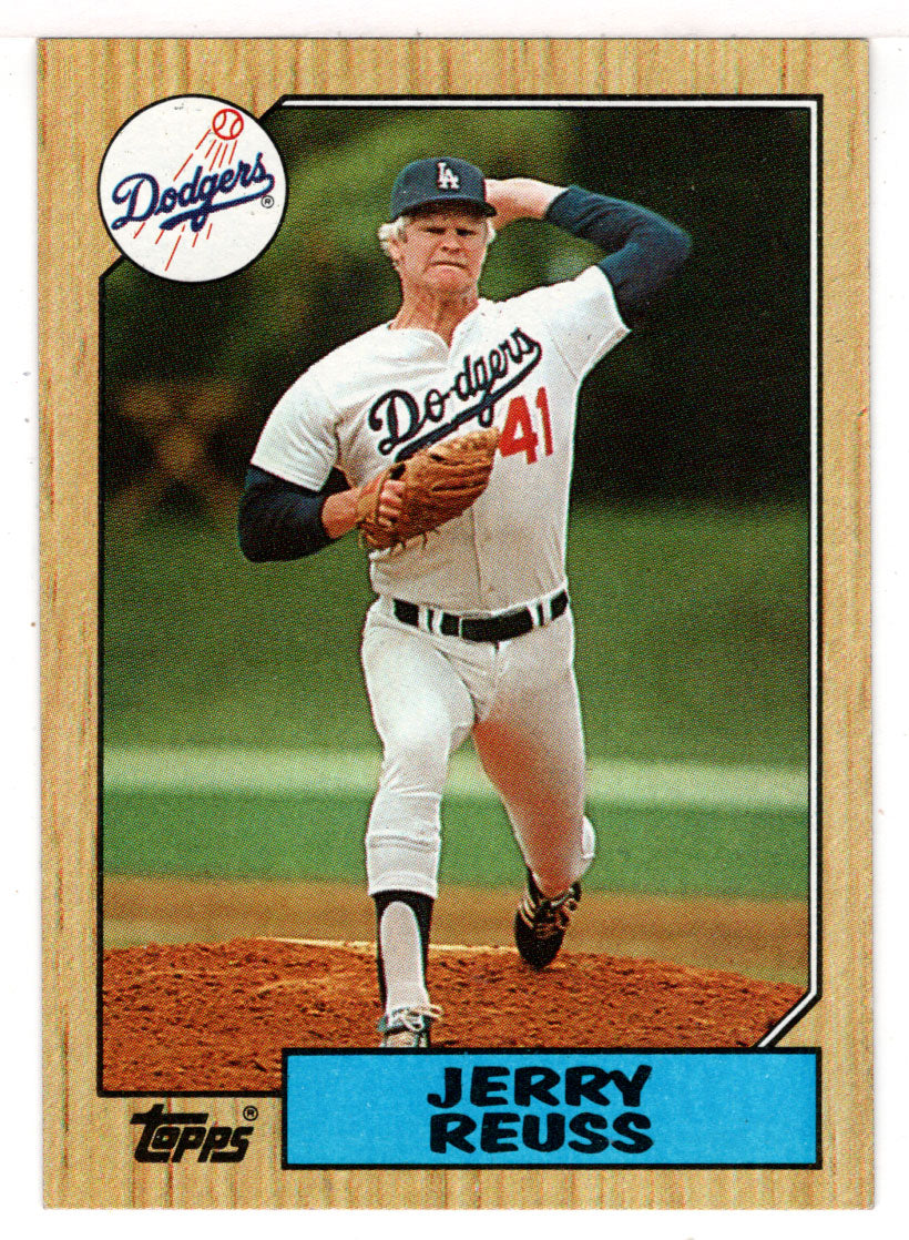 Jerry Reuss - Los Angeles Dodgers (MLB Baseball Card) 1987 Topps # 682 Mint