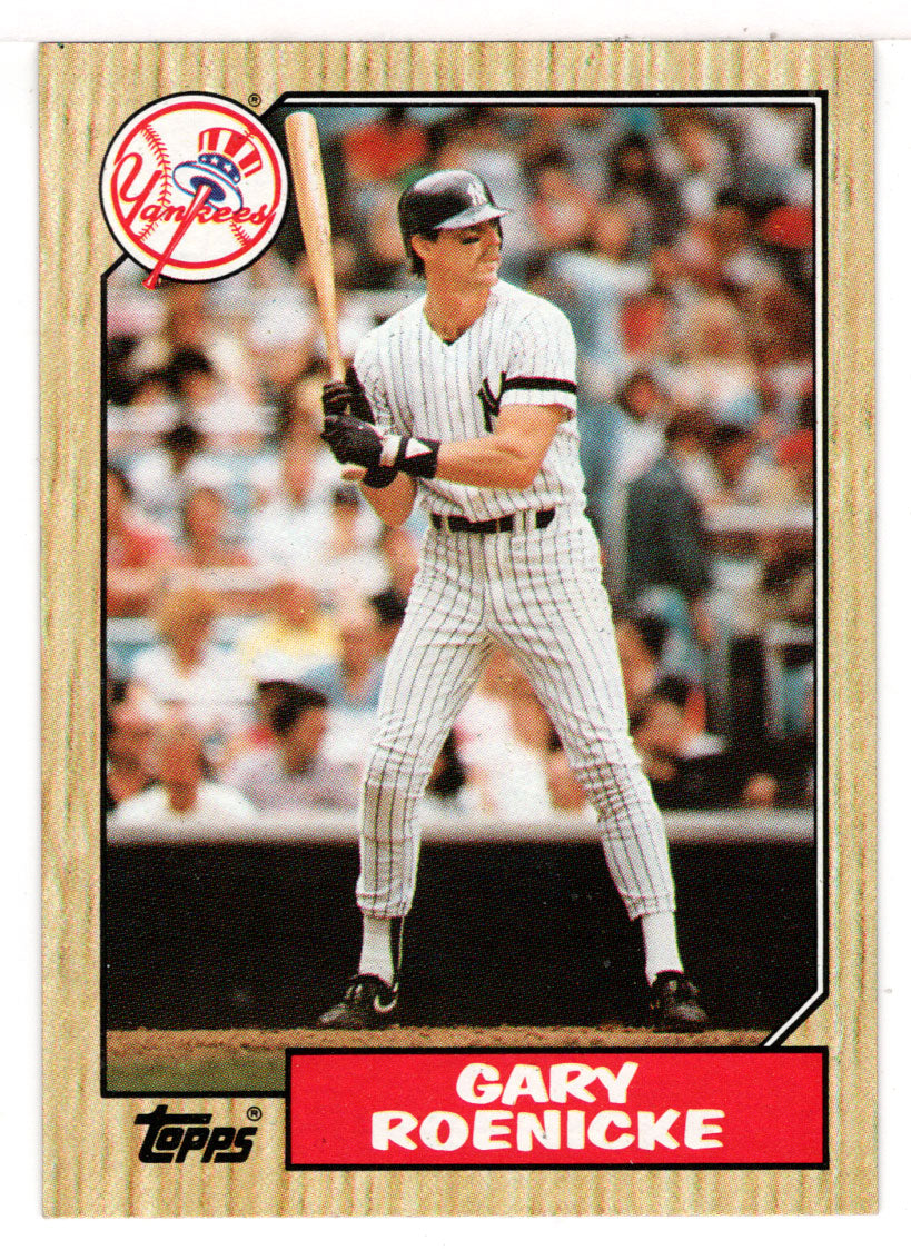 Gary Roenicke - New York Yankees (MLB Baseball Card) 1987 Topps # 683 Mint