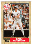 Gary Roenicke - New York Yankees (MLB Baseball Card) 1987 Topps # 683 Mint