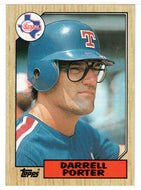 Darrell Porter - Texas Rangers (MLB Baseball Card) 1987 Topps # 689 Mint