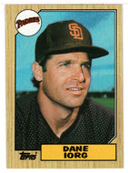 Dane Iorg - San Diego Padres (MLB Baseball Card) 1987 Topps # 690 Mint
