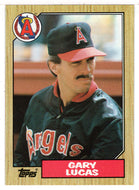 Gary Lucas - California Angels (MLB Baseball Card) 1987 Topps # 696 Mint