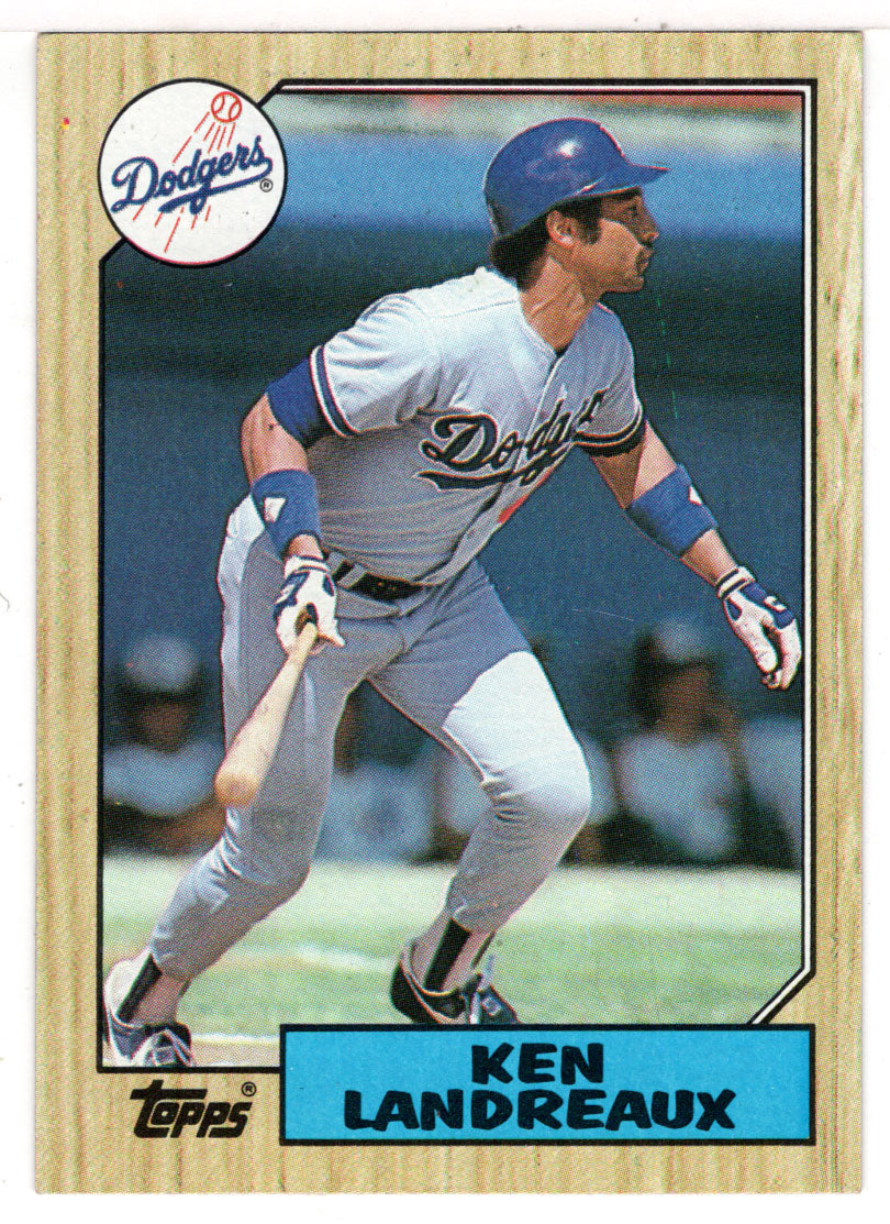 Ken Landreaux - Los Angeles Dodgers (MLB Baseball Card) 1987 Topps # 699 Mint