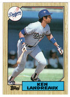 Ken Landreaux - Los Angeles Dodgers (MLB Baseball Card) 1987 Topps # 699 Mint