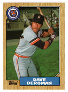 Dave Bergman - Detroit Tigers (MLB Baseball Card) 1987 Topps # 700 Mint