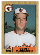 Scott McGregor - Baltimore Orioles (MLB Baseball Card) 1987 Topps # 708 Mint