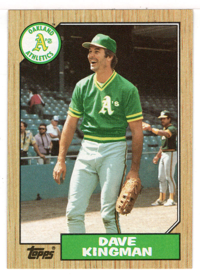 Dave Kingman - Oakland Athletics (MLB Baseball Card) 1987 Topps # 709 Mint
