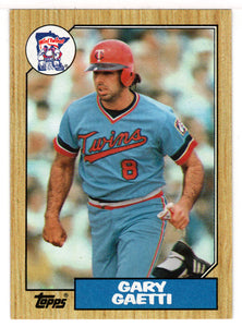Gary Gaetti - Minnesota Twins (MLB Baseball Card) 1987 Topps # 710 Mint