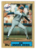Ed Vande Berg - Los Angeles Dodgers (MLB Baseball Card) 1987 Topps # 717 Mint