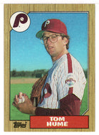 Tom Hume - Philadelphia Phillies (MLB Baseball Card) 1987 Topps # 719 Mint