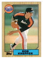 Bob Knepper - Houston Astros (MLB Baseball Card) 1987 Topps # 722 Mint