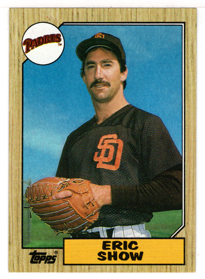 Eric Show - San Diego Padres (MLB Baseball Card) 1987 Topps # 730 Mint